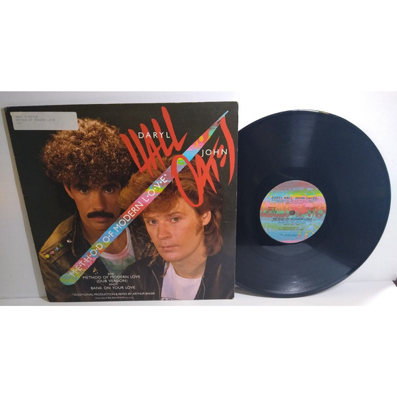 Daryl Hall John Oates Method Of Modern Love Vinyl 12" EP Record Pop Rock Synth - Picture 1 of 3